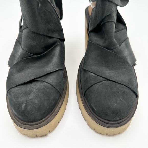 Free People Blake Platform Chunky Heels - Picture 9 of 16